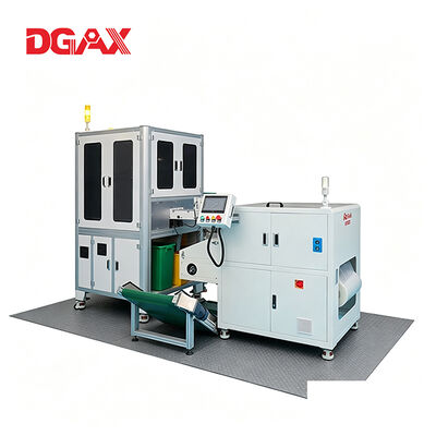 سعر جيد DGAX آلة التفتيش البصري عالية الدقة وآلة تغليف التعبئة والتغليف الأوتوماتيكية للتصنيع المرن مع صلابة عالية متصل